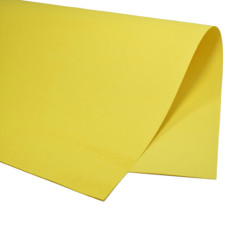 Papel Colorset Dupla Face 48cmx66cm com 20 Unidades Amarelo VMP