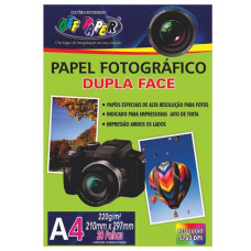 Papel Fotográfico Glossy Dupla Face A4 220G 20 Folhas Off Paper