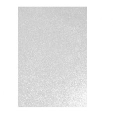 Papel Glitter Branco A4 180G 5 Folhas