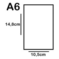 Papel Offset A6 75G Branco 500 Folhas Ultra Megaton Papel Offset A6 75G Branco 500 Folhas Ultra Megaton
