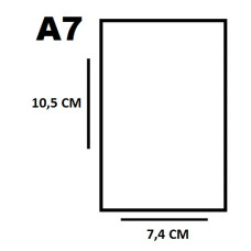 Papel Offset A7 75G Branco 250 Folhas Ultra Megaton