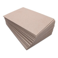 Papel Papelão 1.7mm 85x55mm 20 Folhas