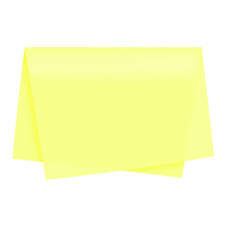 Papel de Seda 48cmx60cm com 100 Unidades Amarelo Candy VMP