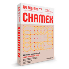 Papel A4 75g Chamex Colors Marfim 500 Folhas