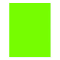 Papel Neon A4 180G Verde 5 Folhas