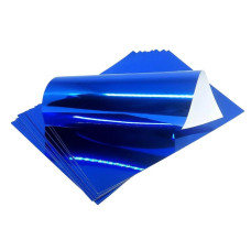 Papel Laminado Azul A4 250g 5 Folhas Masterprint
