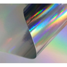 Papel Laminado Holográfico Arco-Íris A4 180g 5 Folhas Ultra Megaton
