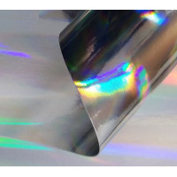 Papel Laminado Holográfico Pilares de Luz A4 250g 5 Folhas Ultra Megaton