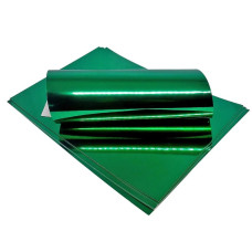 Papel Laminado Verde A4 250g 5 Folhas Masterprint