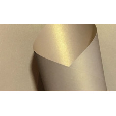 Papel Perolizado A4 180G Liso Ouro 5 Folhas Ultra Megaton