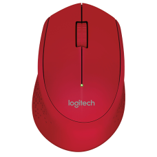 Mouse USB Wireless 1000Dpi Vermelho M280 Logitech