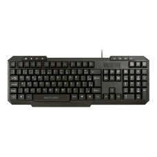 Teclado USB Multimídia Preto TC206 Multilaser