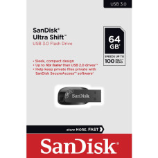 Pen Drive 64GB Ultra Shift SDCZ410-064G-G46 Sandisk Original