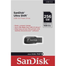 Pen Drive 256GB Ultra Shift SDCZ410-256G-G46 Sandisk Original