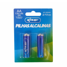 Pilha AA Alcalina com 2 KP-2900AA Knup