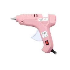 Pistola para Cola Quente Rosa Grande 40w Bivolt 4010 Gatte