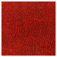 Placa de EVA Atoalhado 400X480mm Vermelho