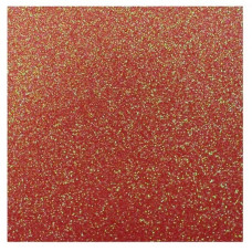 Placa de EVA com Glitter 400X480mm Vermelho Neon