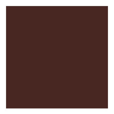 Placa de EVA Lisa 400X480mm Marrom Escuro