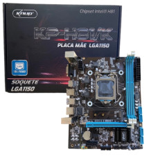 Placa Mãe H81 Socket 1150 Ddr3 4 Geração Gigabit KP-H81