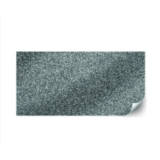 Plástico Adesivo Glitter em Rolo 45cmx1m Prata
