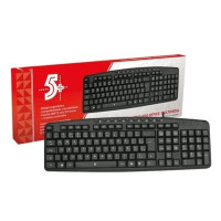 Teclado Multimídia USB Office Preto 015-0074 5+ Teclado Multimídia USB Office Preto 015-0074 5+