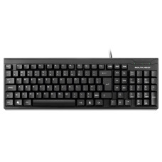 Teclado USB Slim Preto TC193 Multilaser