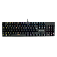 Teclado USB Gamer Mecânico Preto Dracarys K-Mex Teclado USB Gamer Mecânico Preto Dracarys K-Mex