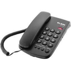 Telefone com Fio TCF 2000 Preto Elgin