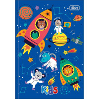 Caderno Brochura 1/4 Capa Dura 96 Folhas Sapeca Kids Masculino Foroni