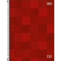 Caderno Universitário 160 Folhas 10 Matérias Capa Dura ZIP Tilibra