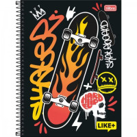 Caderno 96 Folhas 1 Matéria CD Like+ Masculino Tilibra Caderno 96 Folhas 1 Matéria CD Like+ Masculino Tilibra