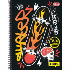 Caderno 96 Folhas 1 Matéria CD Like+ Masculino Tilibra Caderno 96 Folhas 1 Matéria CD Like+ Masculino Tilibra