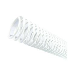 Espiral Plástico 14mm Branco 100 Unidades