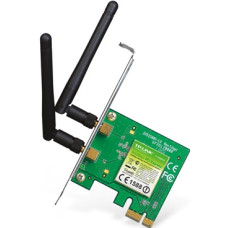Placa de Rede PCI Express Wireless N Adapter 300 Mbps Tp Link TL WN881ND